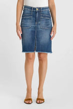 Load image into Gallery viewer, Le Temps denim skirt

