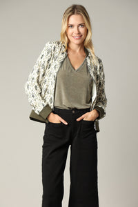 Deeluxe printed jacket