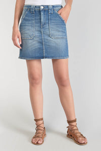 Le Temps denim skirt