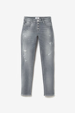 Load image into Gallery viewer, Le Temps grey button jeans
