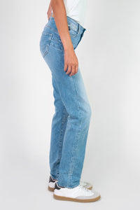 Le Temps light blue straight leg jeans
