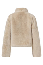 Load image into Gallery viewer, Smashed Lemon fur jacket
