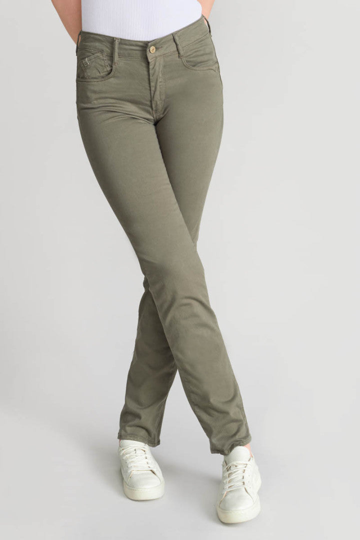 Le Temps straight khaki jeans