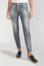 Load image into Gallery viewer, Le Temps grey button jeans
