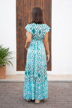 Load image into Gallery viewer, Isla Bonita aqua dress
