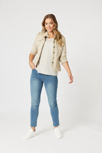 Threadz stone jacket