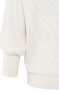 Yaya cream knit