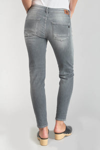 Le Temps grey button jeans