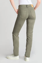 Load image into Gallery viewer, Le Temps straight khaki jeans
