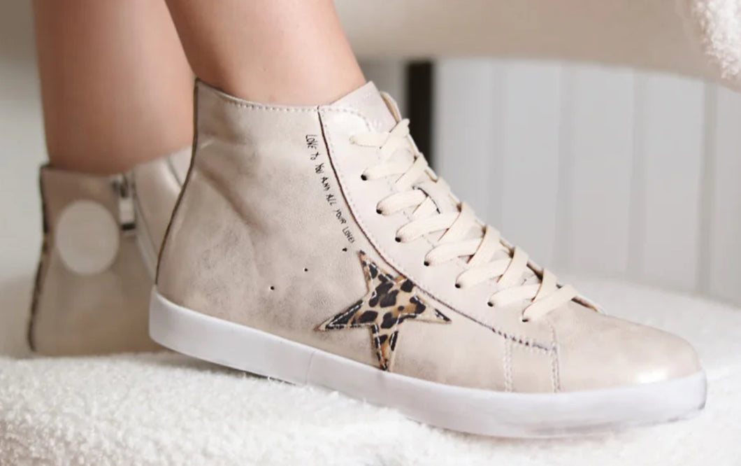 Blayke stone hightop sneakers