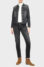 Load image into Gallery viewer, Le Temps black boyfriend fit jeans
