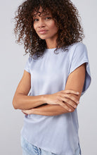 Load image into Gallery viewer, Yaya blue satin front top
