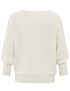 Yaya cream knit
