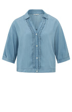 Load image into Gallery viewer, Yaya denim blouse
