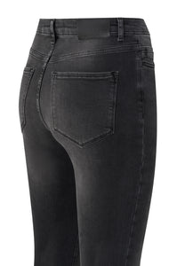 Yaya charcoal flared jeans