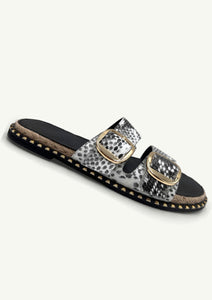 Leather sandals