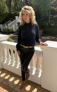 Marta pleather pants