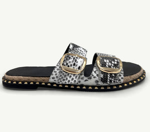 Leather sandals