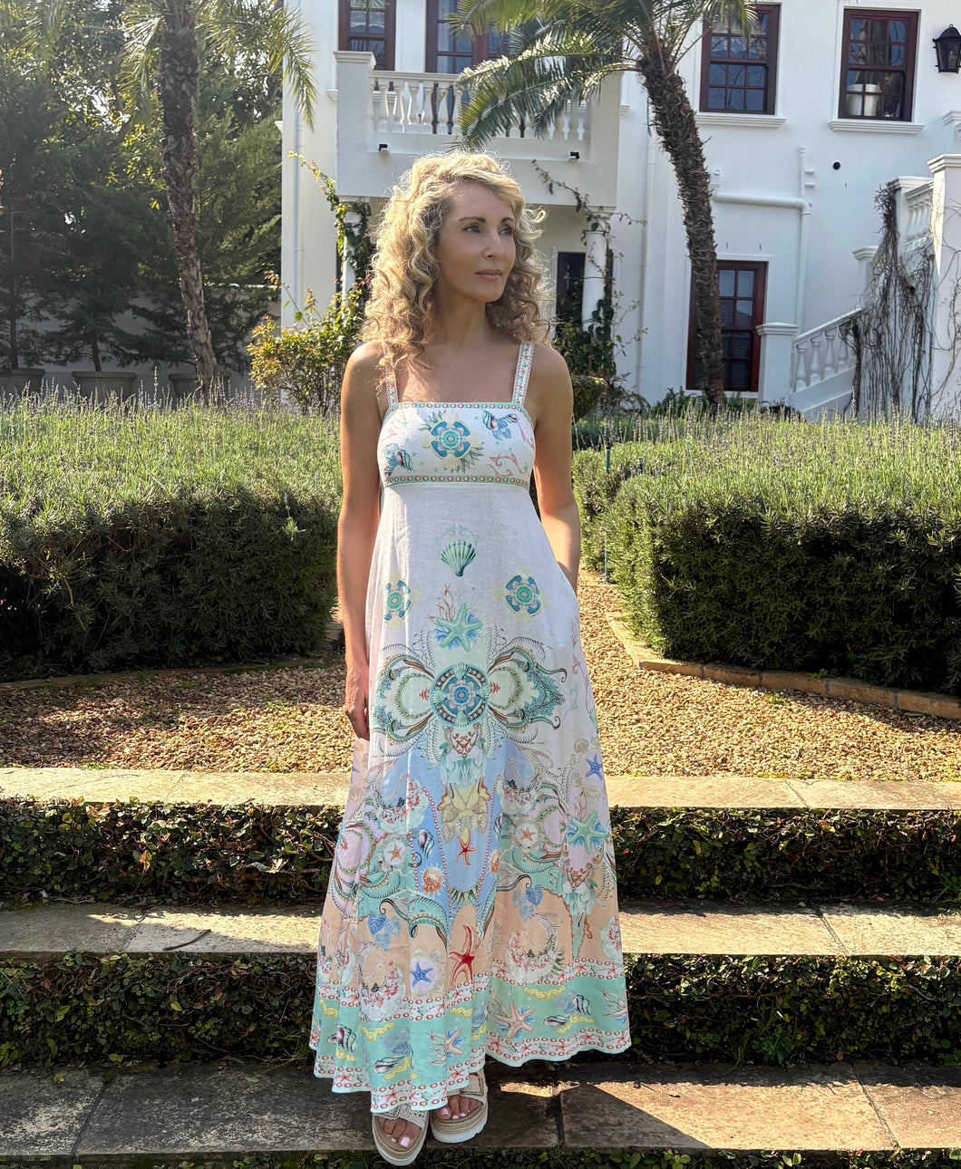 Christian Lacroix printed dress