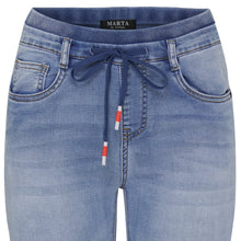 Load image into Gallery viewer, Marta denim jogger jeans
