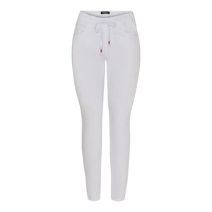 Marta white jogger jeans