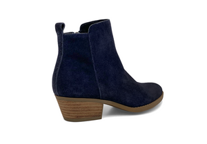 Rio navy leather boot