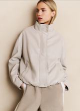 Load image into Gallery viewer, Yaya mock leather jacket

