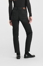 Load image into Gallery viewer, Le Temps asymmetrical button ankle jeans
