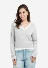 Load image into Gallery viewer, Yaya light grey knit
