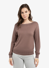 Load image into Gallery viewer, Yaya brown knit
