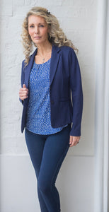Smashed Lemon navy blazer