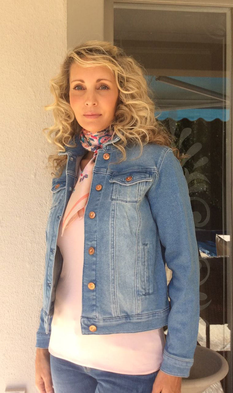 Yaya blue denim jacket
