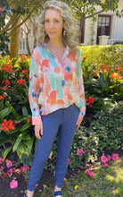Load image into Gallery viewer, Bon bon navy zip pants
