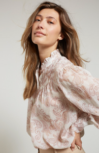 Yaya paisley blouse